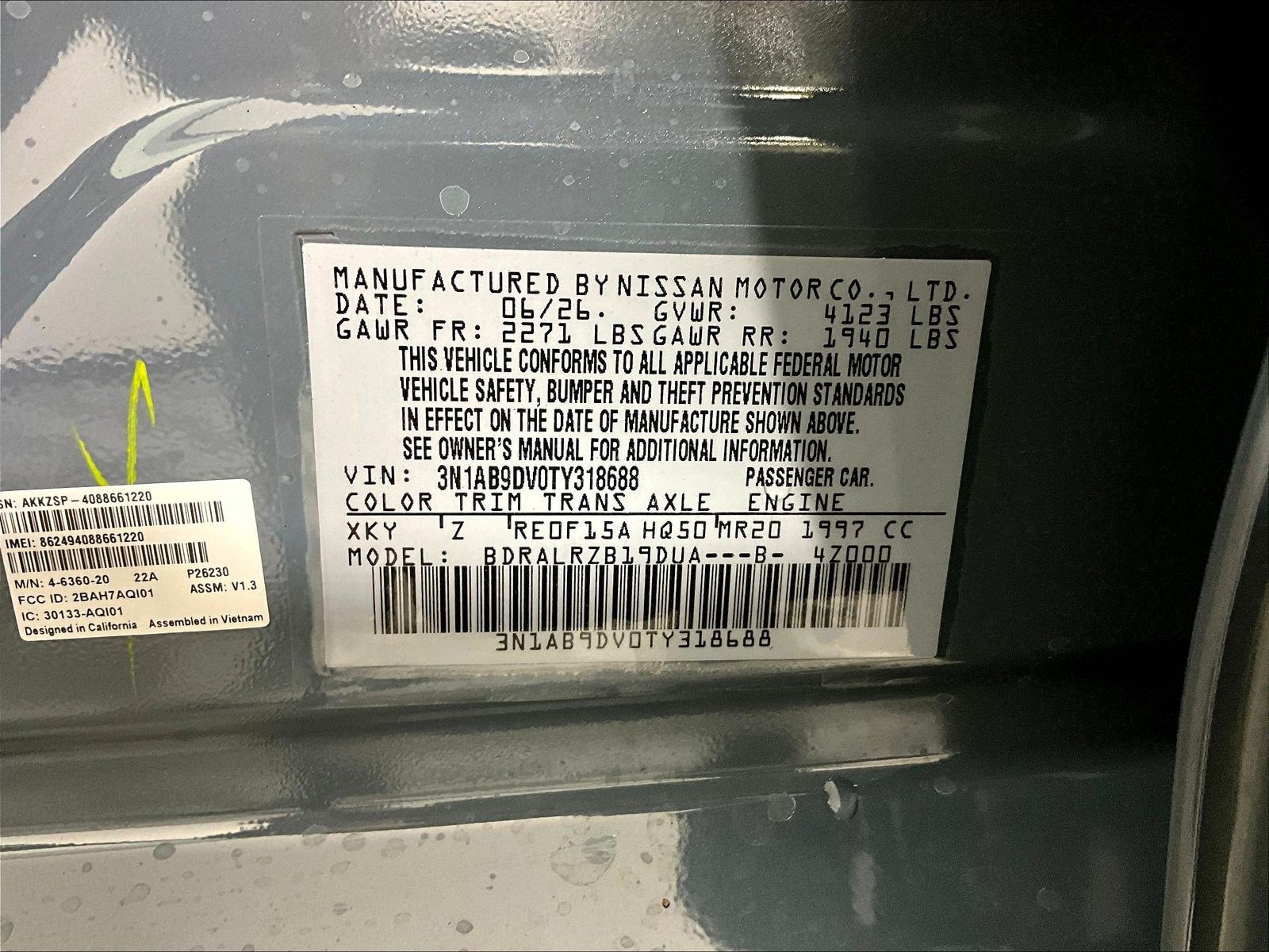 New 2026 Nissan Sentra SR FWD image 20