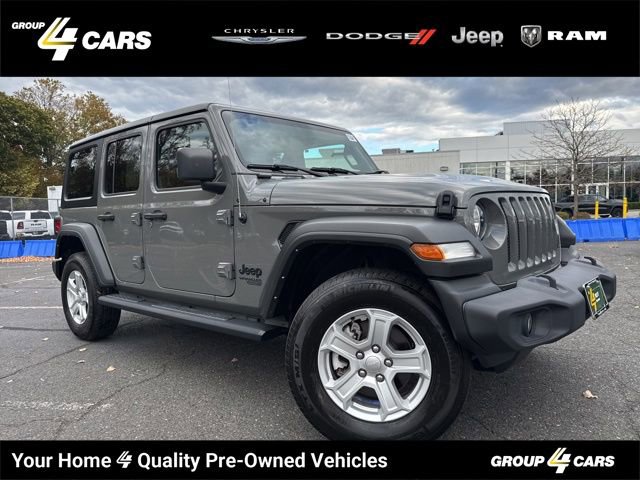 Certified 2021 Jeep Wrangler Unlimited Sport