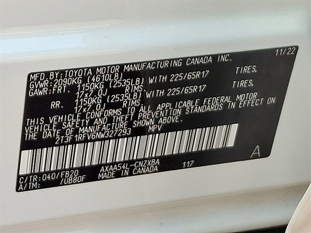 Used 2022 Toyota RAV4 LE image 27