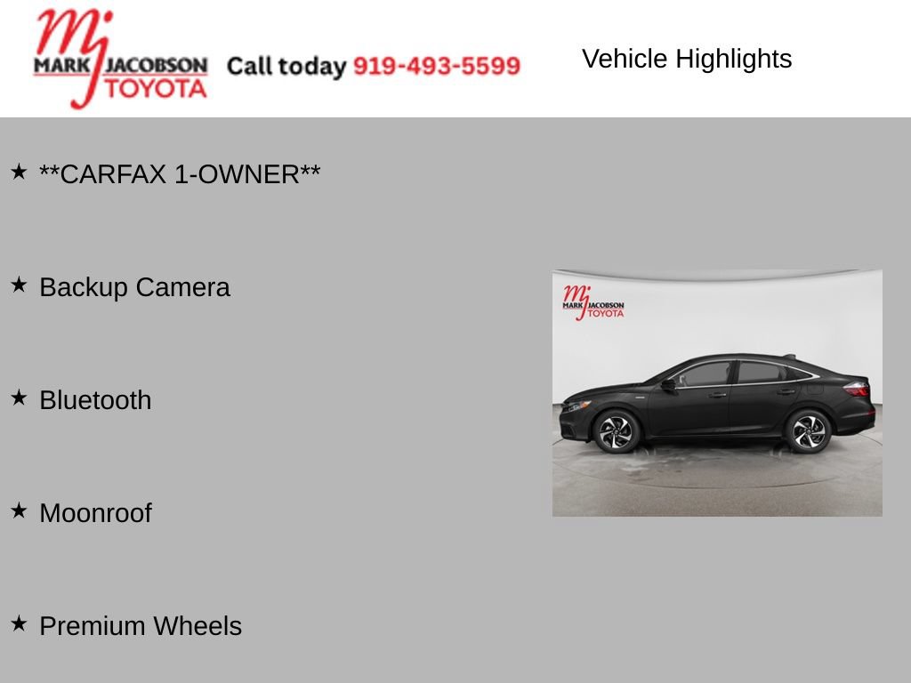 Used 2022 Honda Insight EX image 5