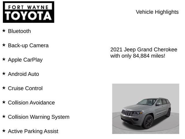 Used 2021 Jeep Grand Cherokee Laredo X AWD/4WD image 8