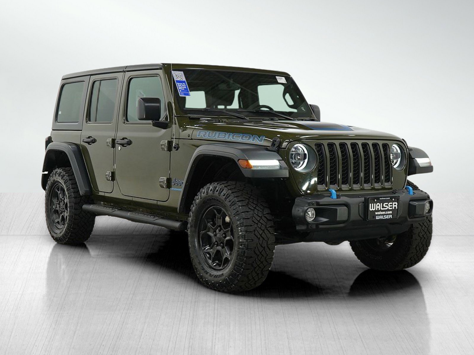 Used 2023 Jeep Wrangler Unlimited Rubicon 4xe w/ Steel Bumper Group image 8