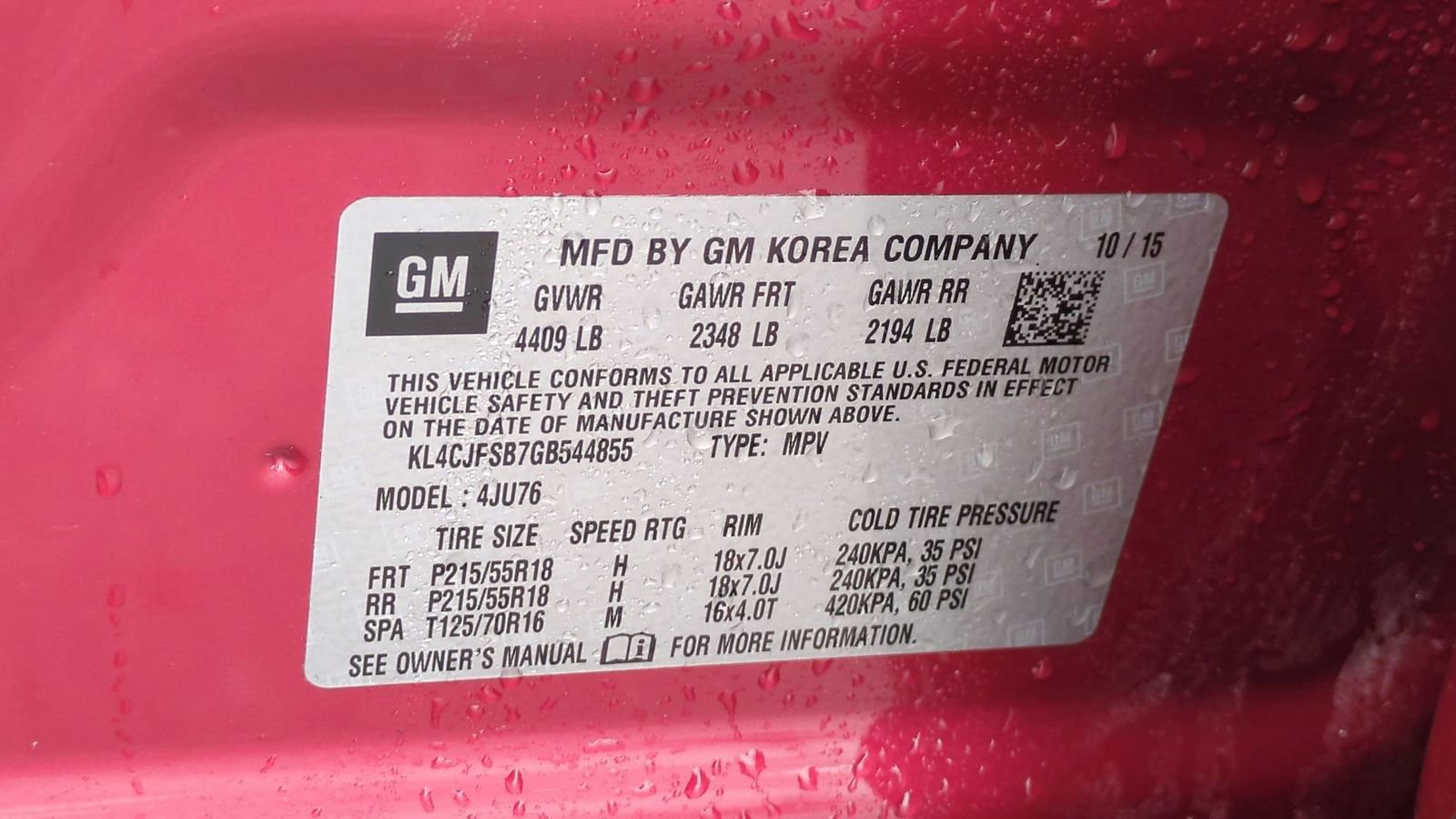 Used 2016 Buick Encore Convenience image 39