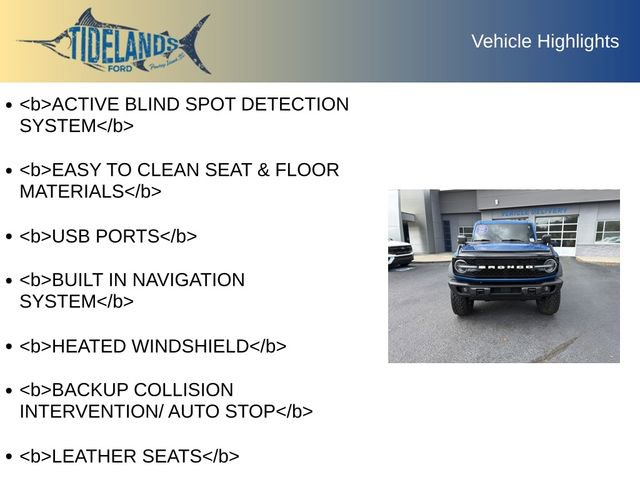 Used 2023 Ford Bronco Badlands w/ Sasquatch Package image 12
