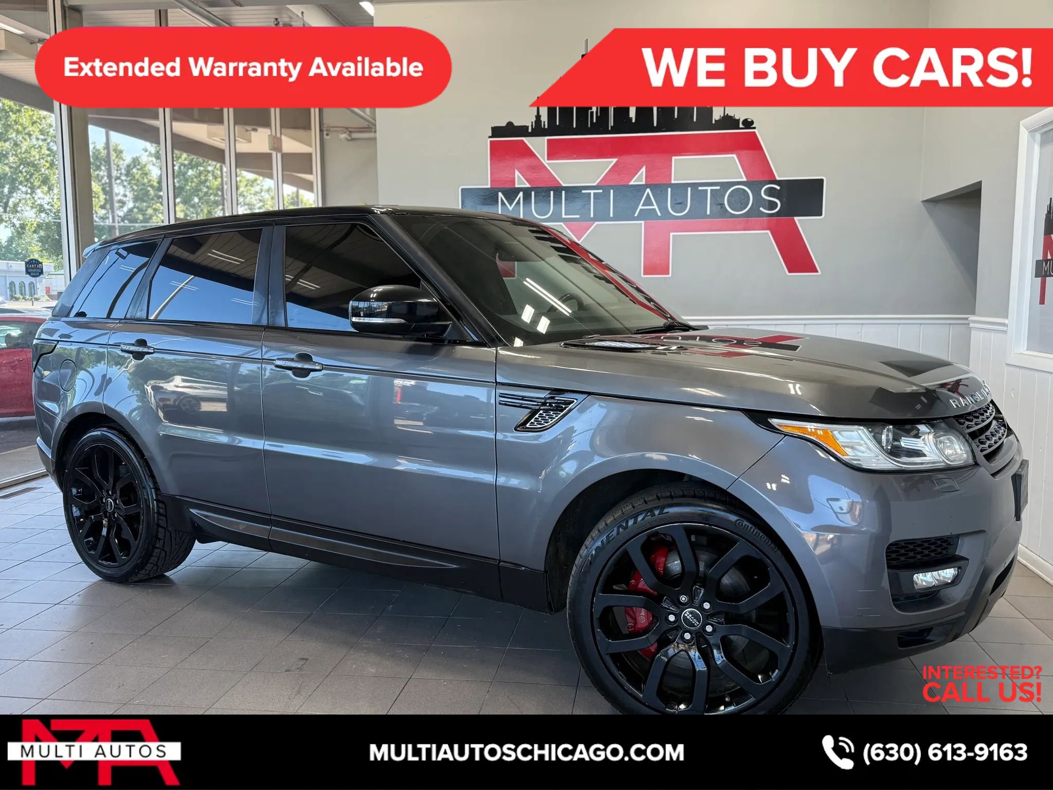Used 2015 Land Rover Range Rover Sport Supercharged AWD/4WD image 3