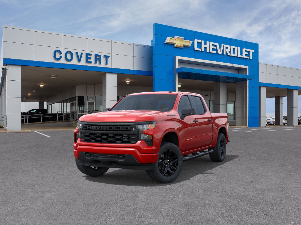 New 2026 Chevrolet Silverado 1500 Custom w/ Turbomax Blackout Package image 8