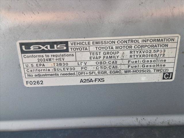 Certified 2024 Lexus ES 300h w/ Premium Package FWD image 22