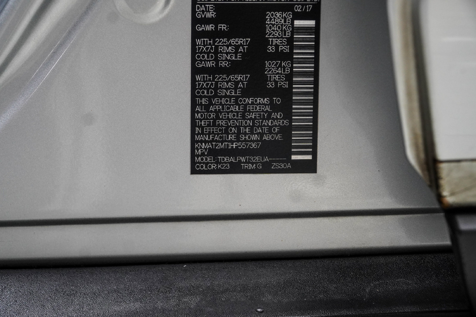 Used 2017 Nissan Rogue S FWD image 36