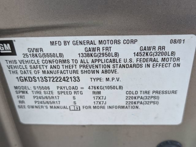 Used 2002 GMC Envoy SLT RWD image 28