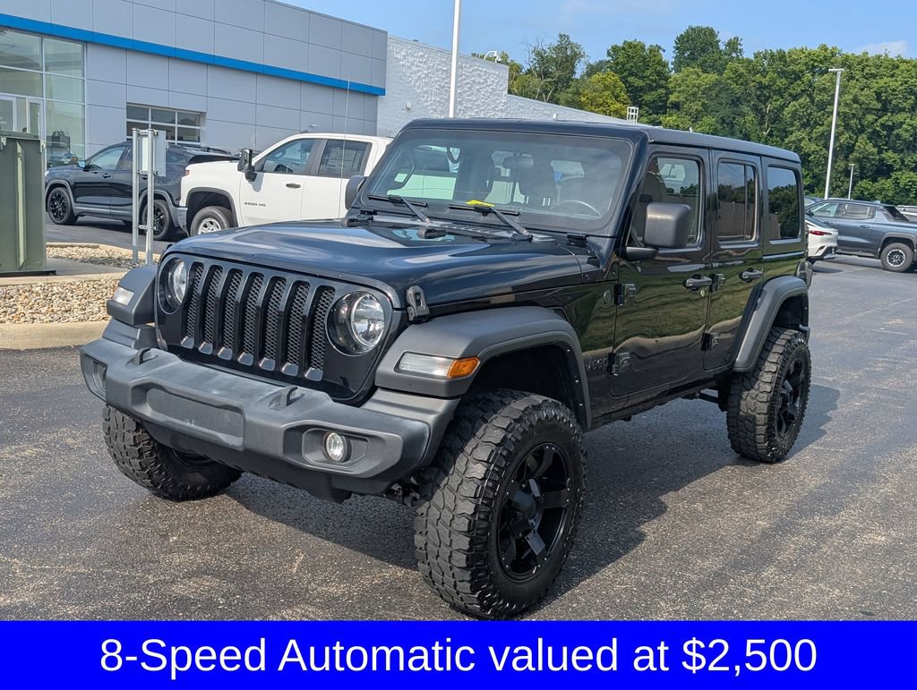 Used 2022 Jeep Wrangler Unlimited Sport AWD/4WD image 4