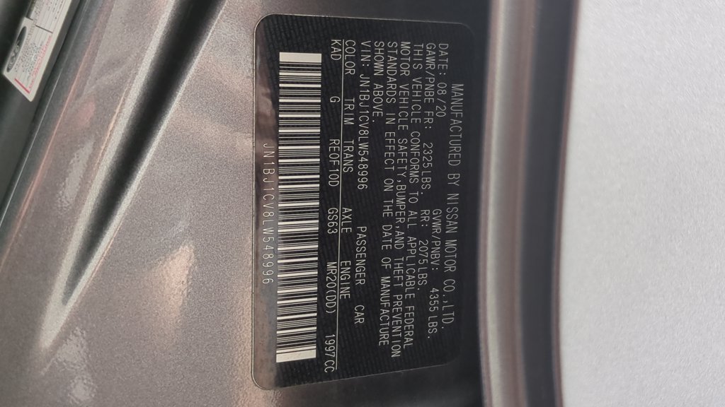 Certified 2020 Nissan Rogue Sport S w/ Appearance Package FWD image 33