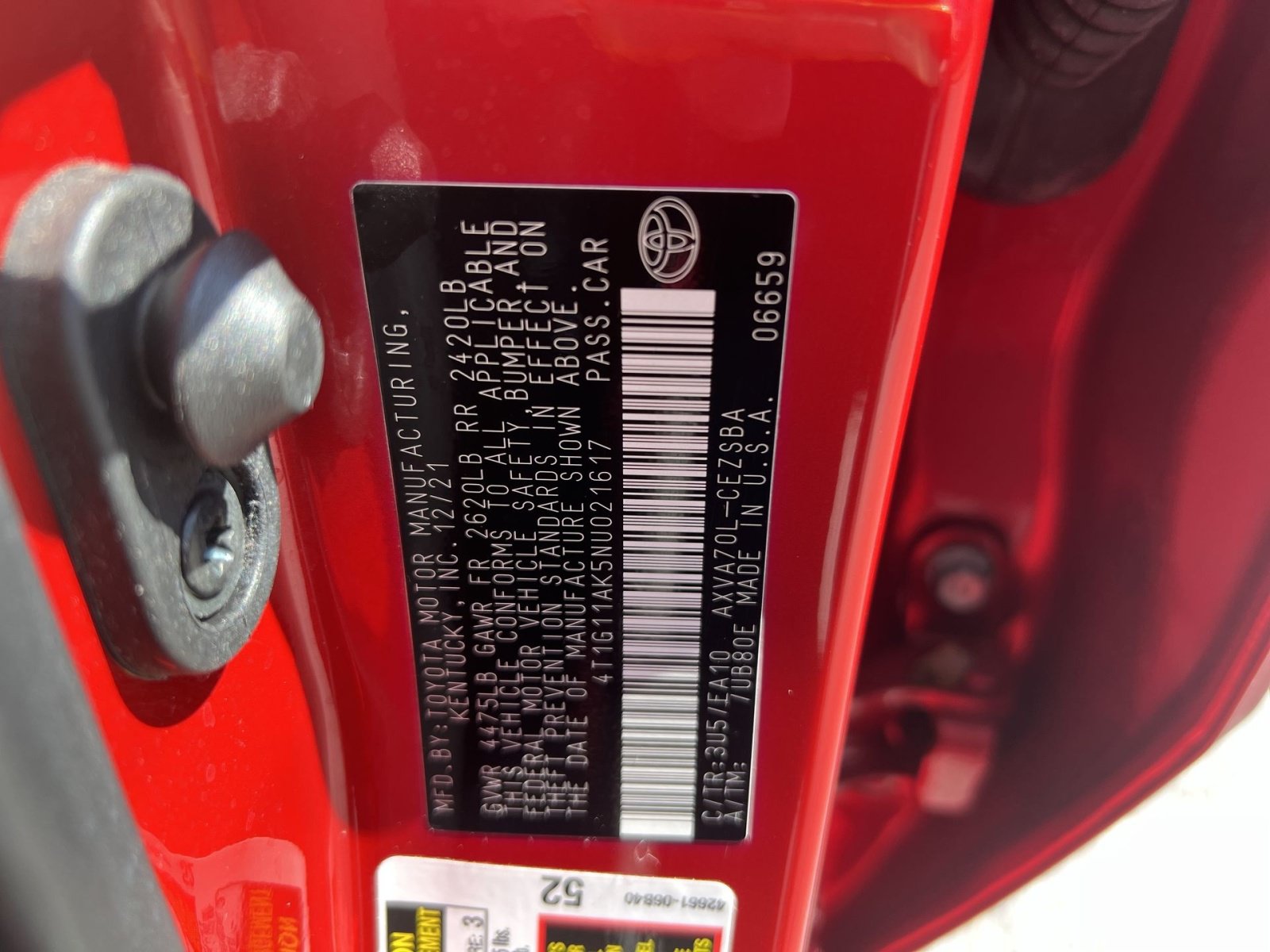 Used 2022 Toyota Camry SE FWD image 27