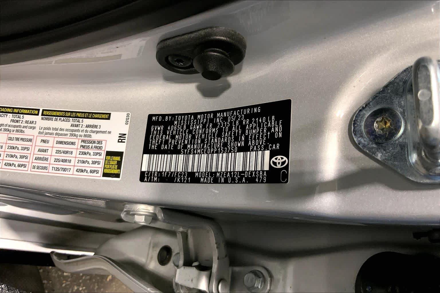 Used 2023 Toyota Corolla SE FWD image 37