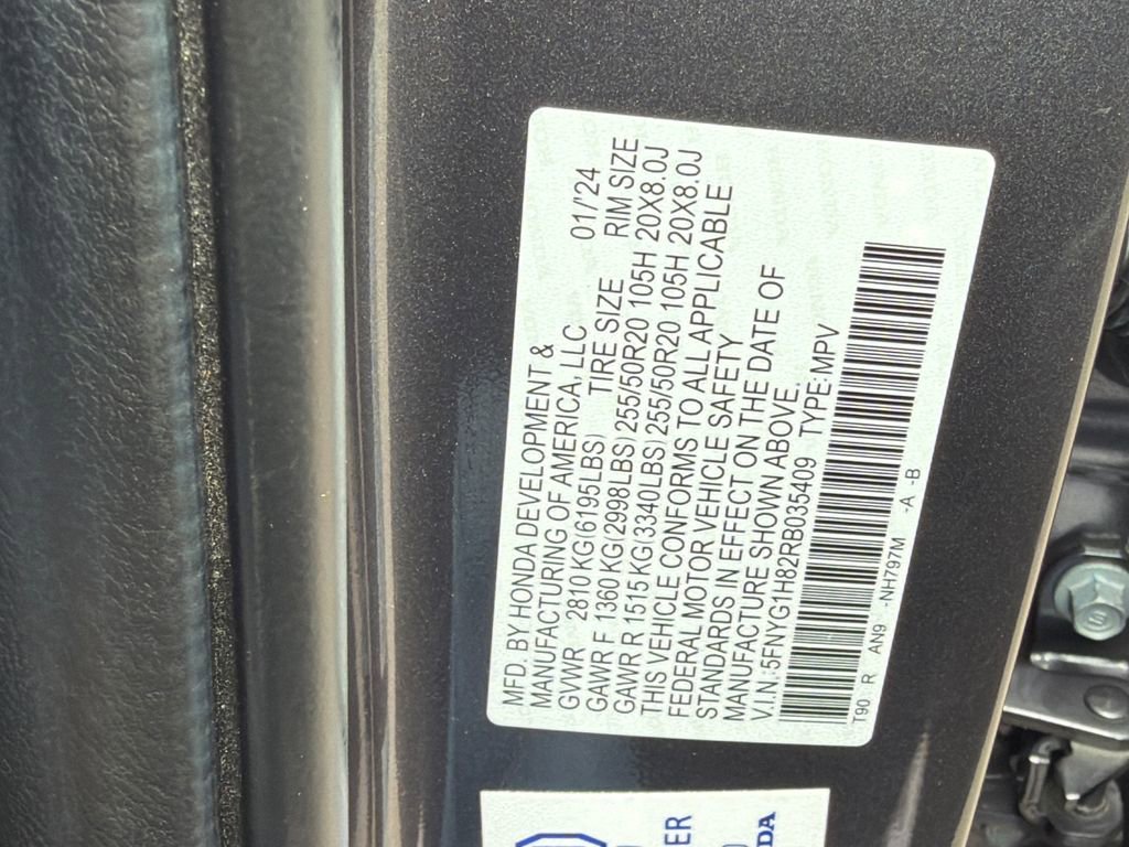 Used 2024 Honda Pilot Elite image 37
