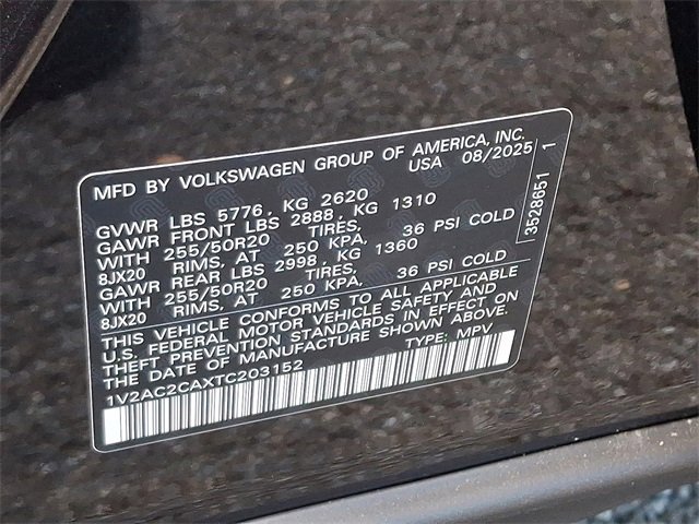 New 2026 Volkswagen Atlas Cross Sport SEL R-Line image 17