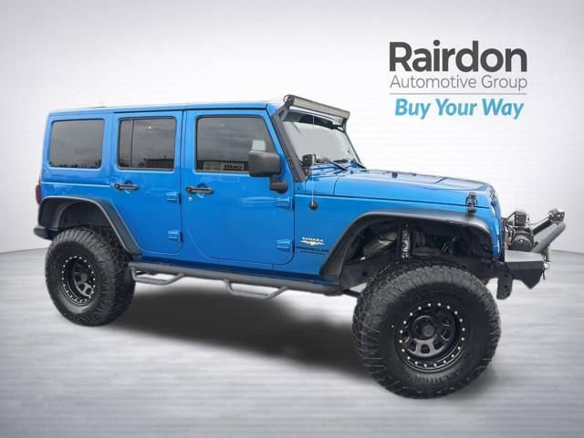 Used 2015 Jeep Wrangler Unlimited Sahara w/ Connectivity Group image 1