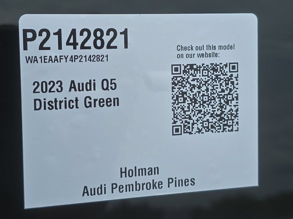 Used 2023 Audi Q5 2.0T Premium Plus w/ Premium Plus Package AWD/4WD image 33