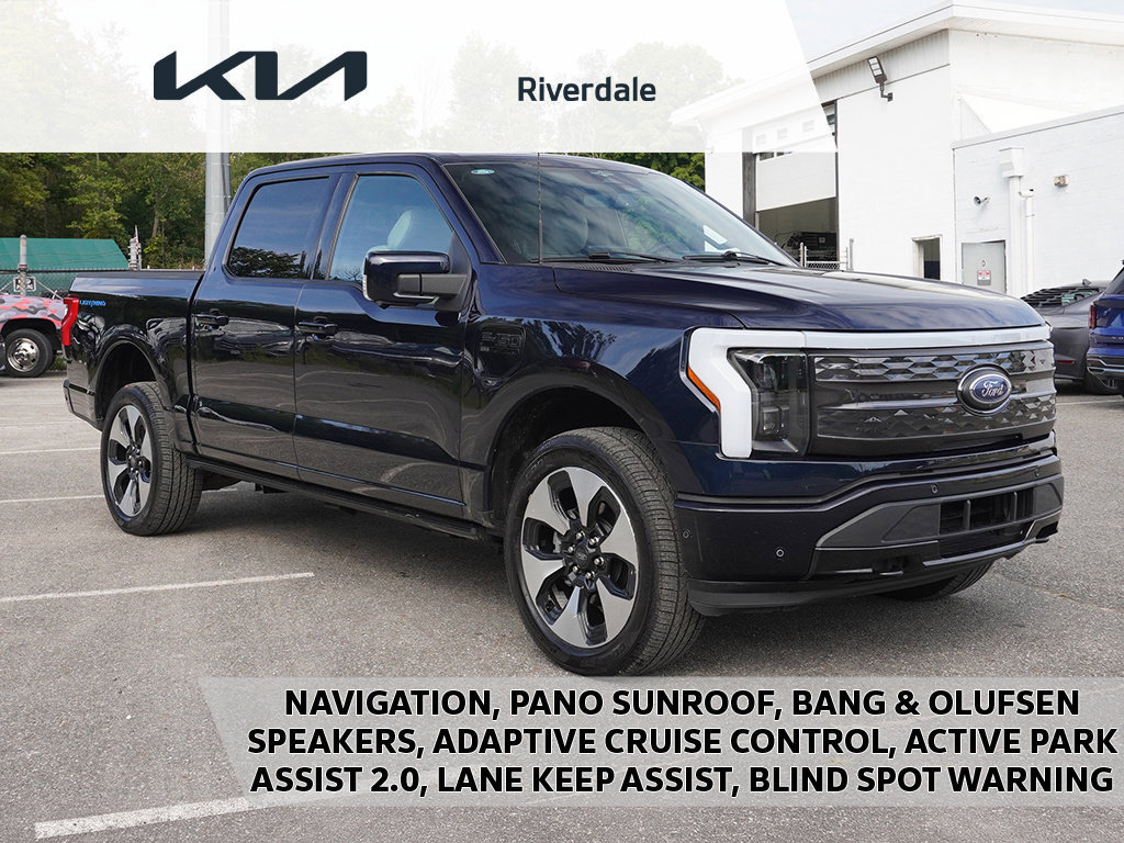Used 2023 Ford F150 Lightning Platinum AWD/4WD image 1