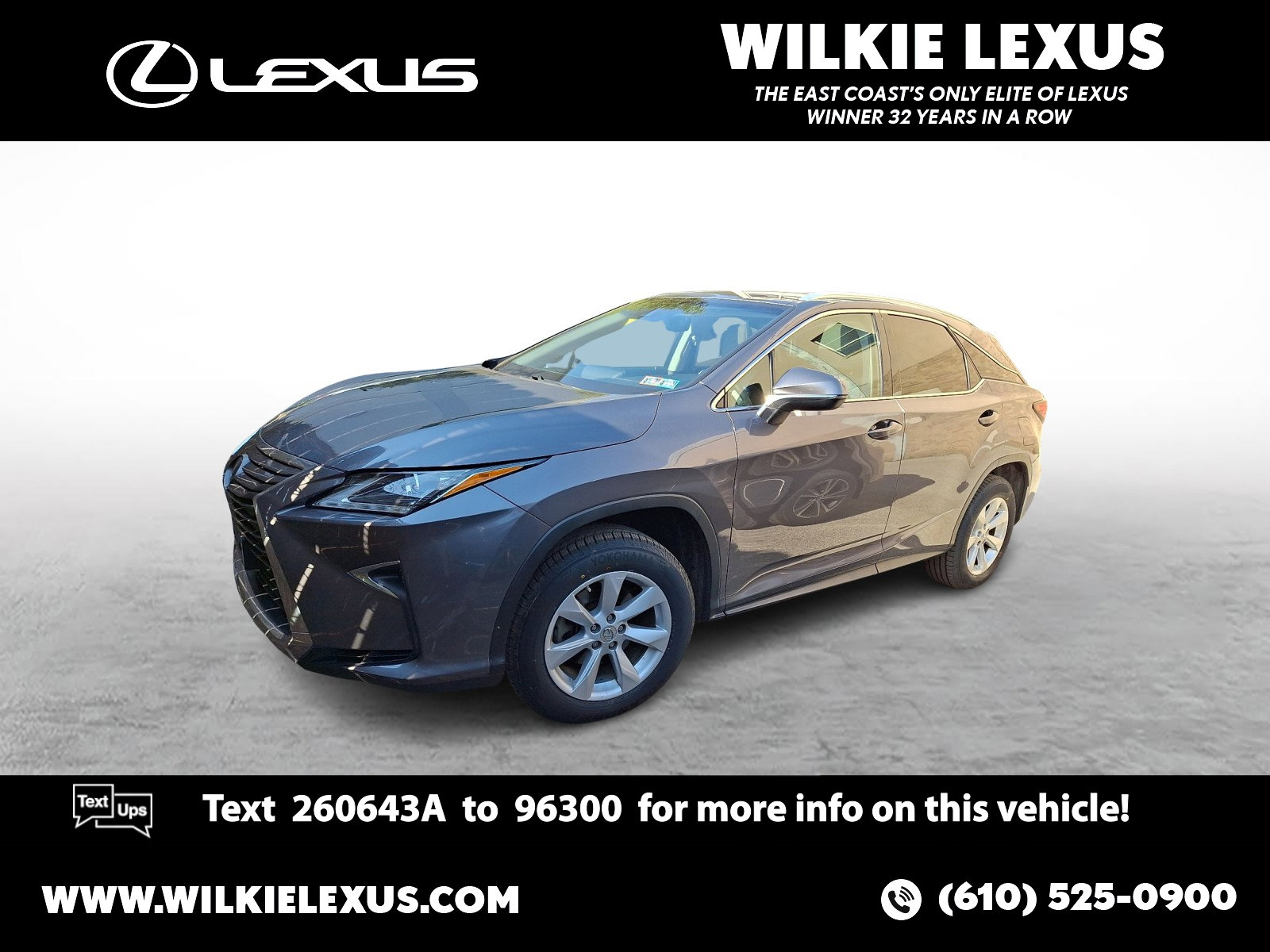 Used 2017 Lexus RX 350 AWD w/ Premium Package image 1
