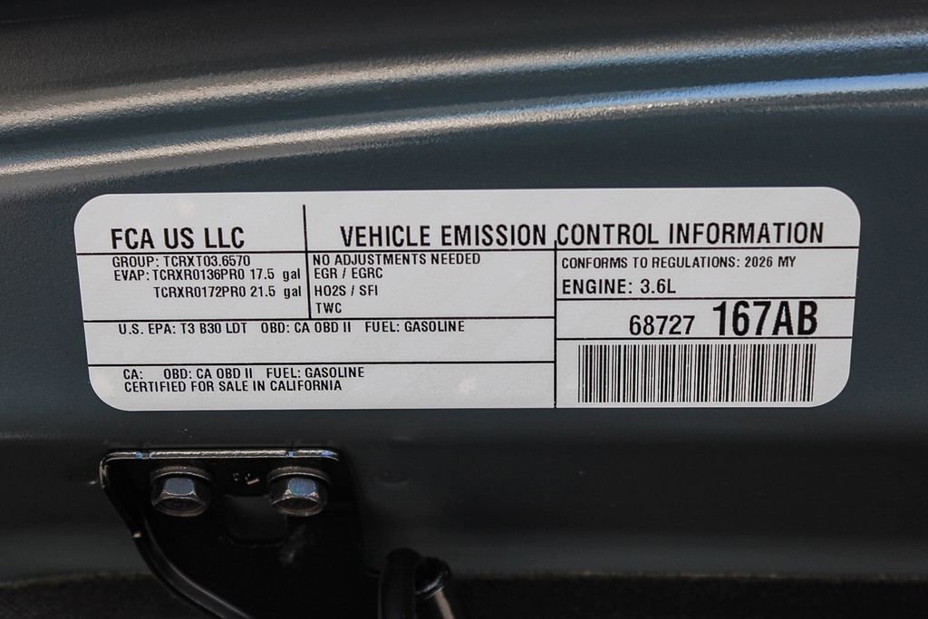 New 2026 Jeep Wrangler Sport image 28