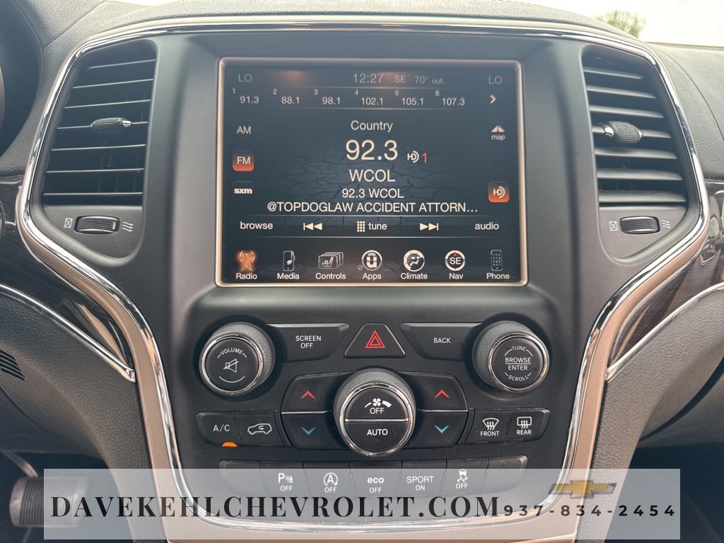 Used 2016 Jeep Grand Cherokee Overland w/ Advanced Technology Group image 14