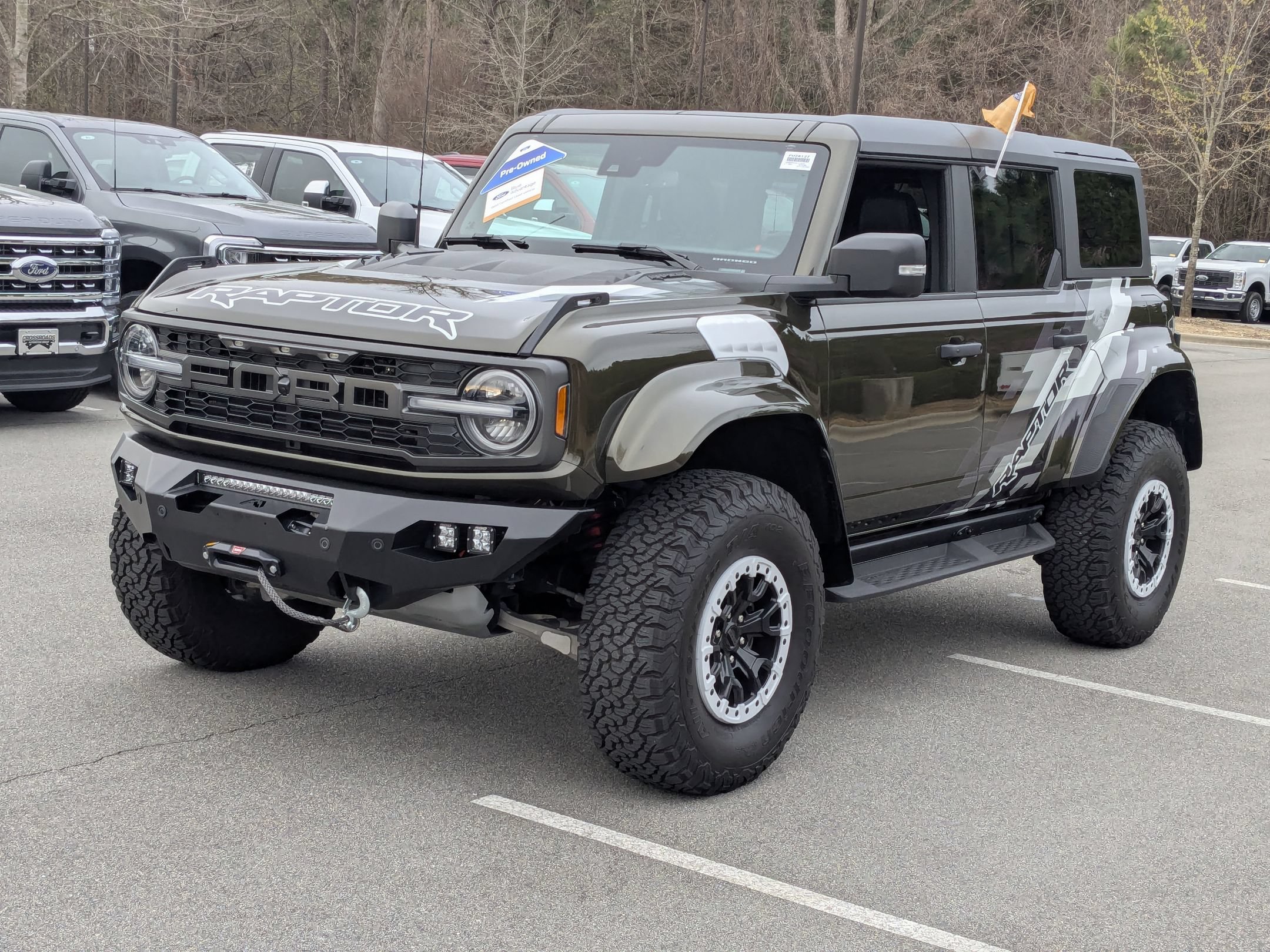 Used 2024 Ford Bronco Raptor w/ Interior Carbon Fiber Pack 6 AWD/4WD image 8