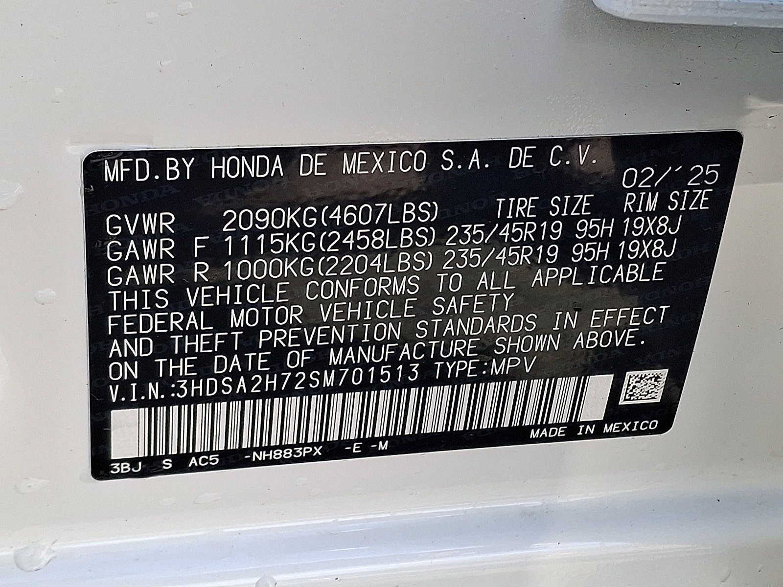 Certified 2025 Acura ADX A-Spec AWD/4WD image 29