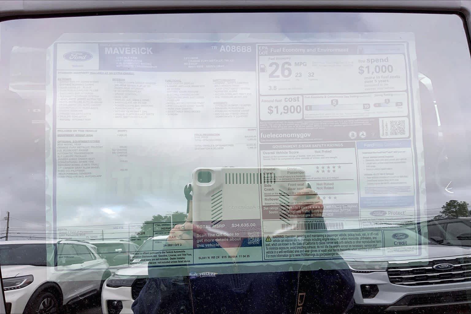 New 2026 Ford Maverick XLT w/ XLT Luxury Package FWD image 17