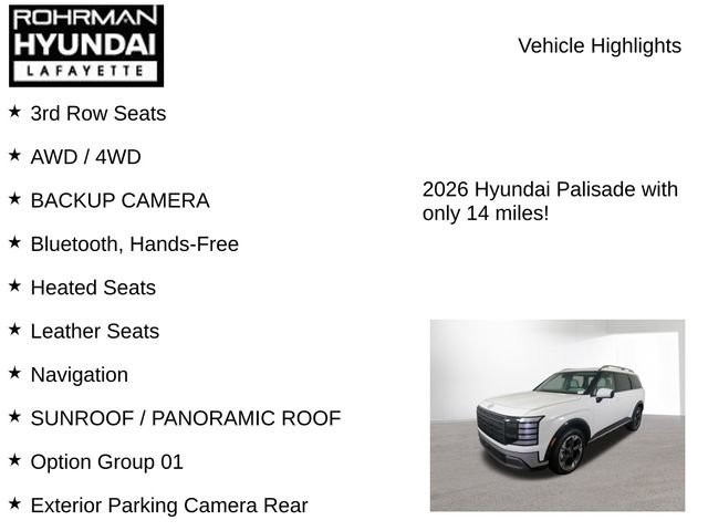New 2026 Hyundai Palisade Limited image 7