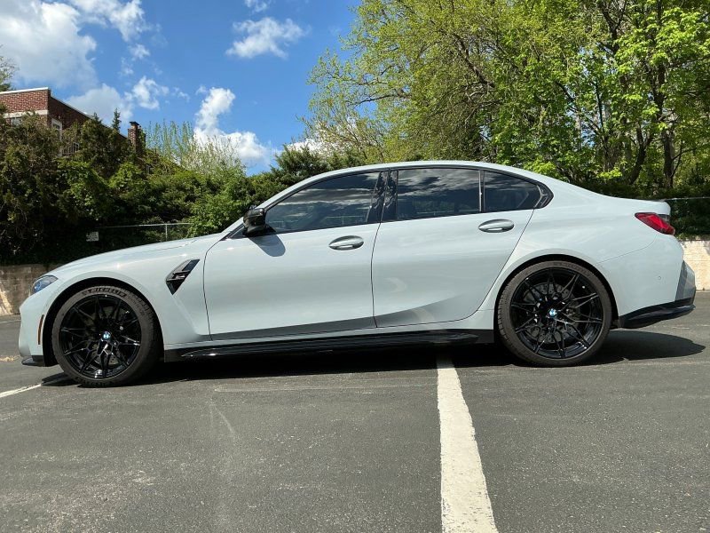 Used 2021 BMW M3 Competition w/ M Carbon Exterior Package RWD image 9