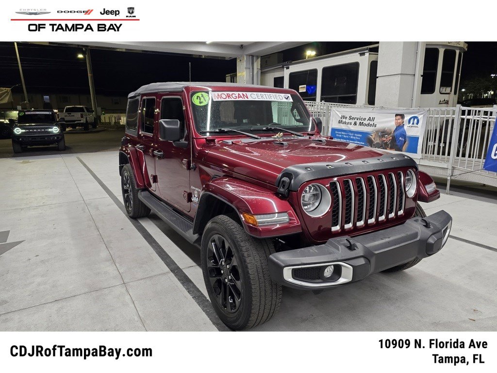Used 2021 Jeep Wrangler Unlimited Sahara w/ Safety Group