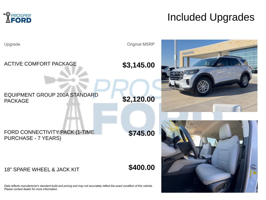 New 2026 Ford Explorer Active w/ Active Comfort Package image 37