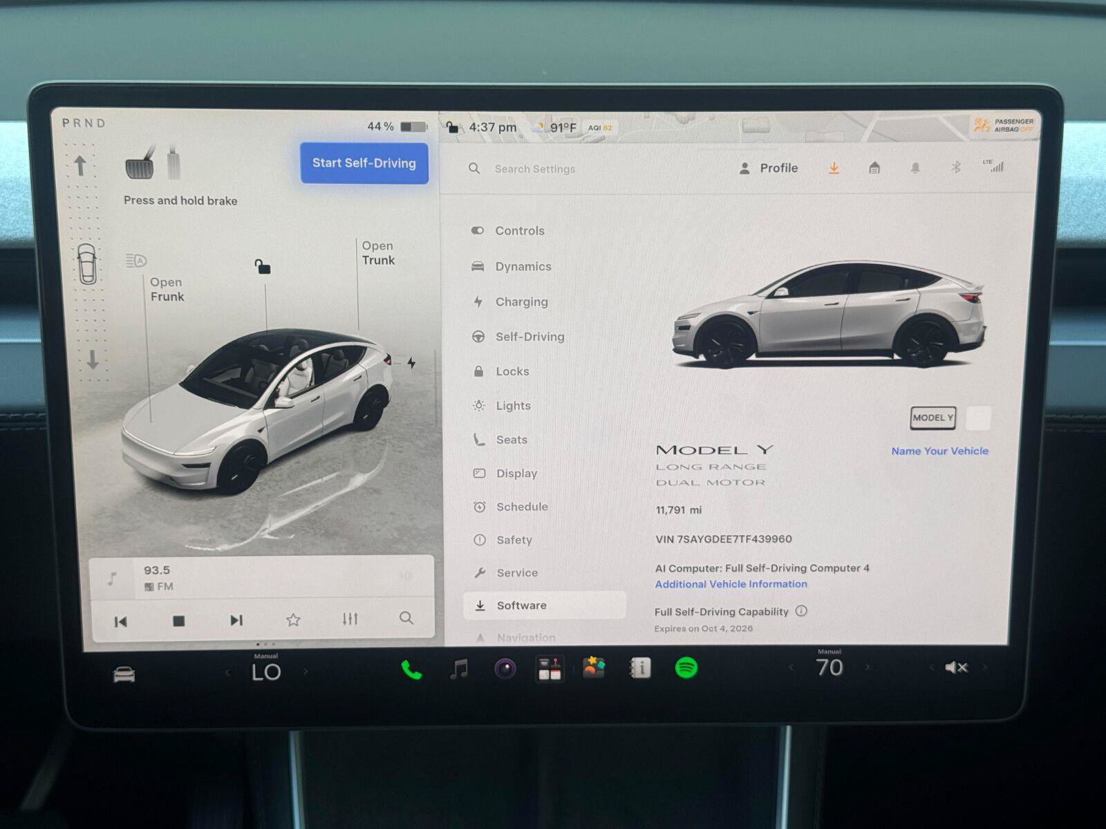 Used 2026 Tesla Model Y Long Range AWD/4WD image 34