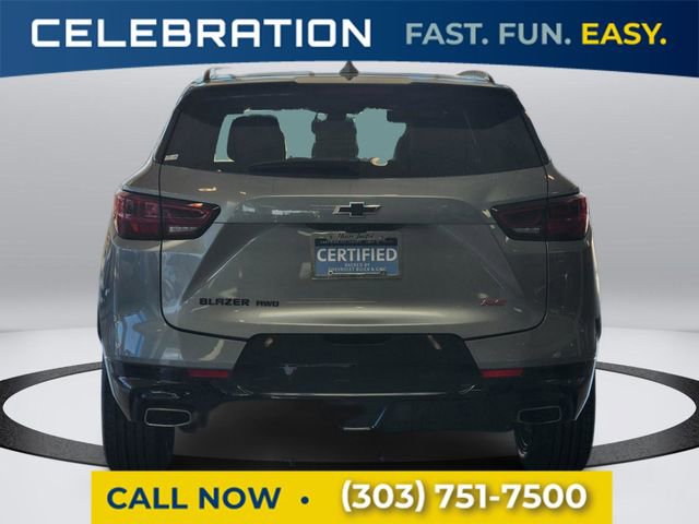 Certified 2025 Chevrolet Blazer RS w/ Driver Confidence II Package image 4