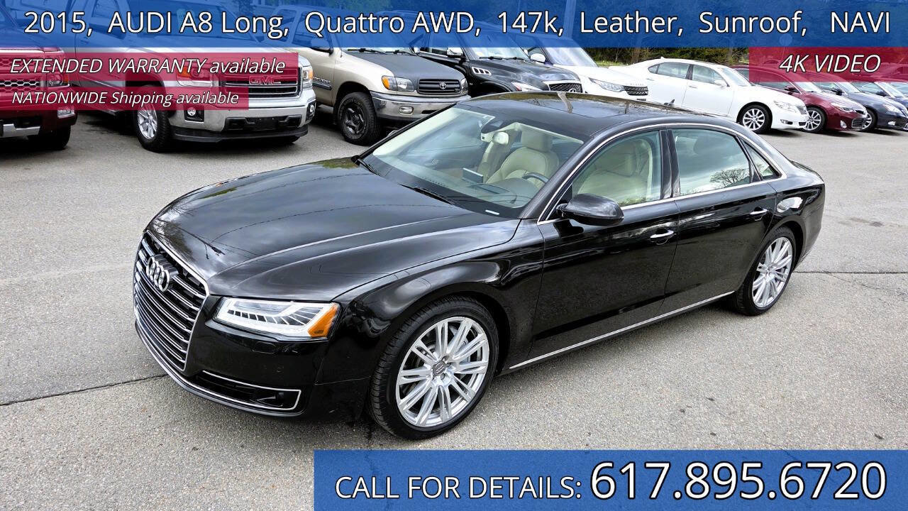 Used 2015 Audi A8 L 4.0T w/ Premium Package
