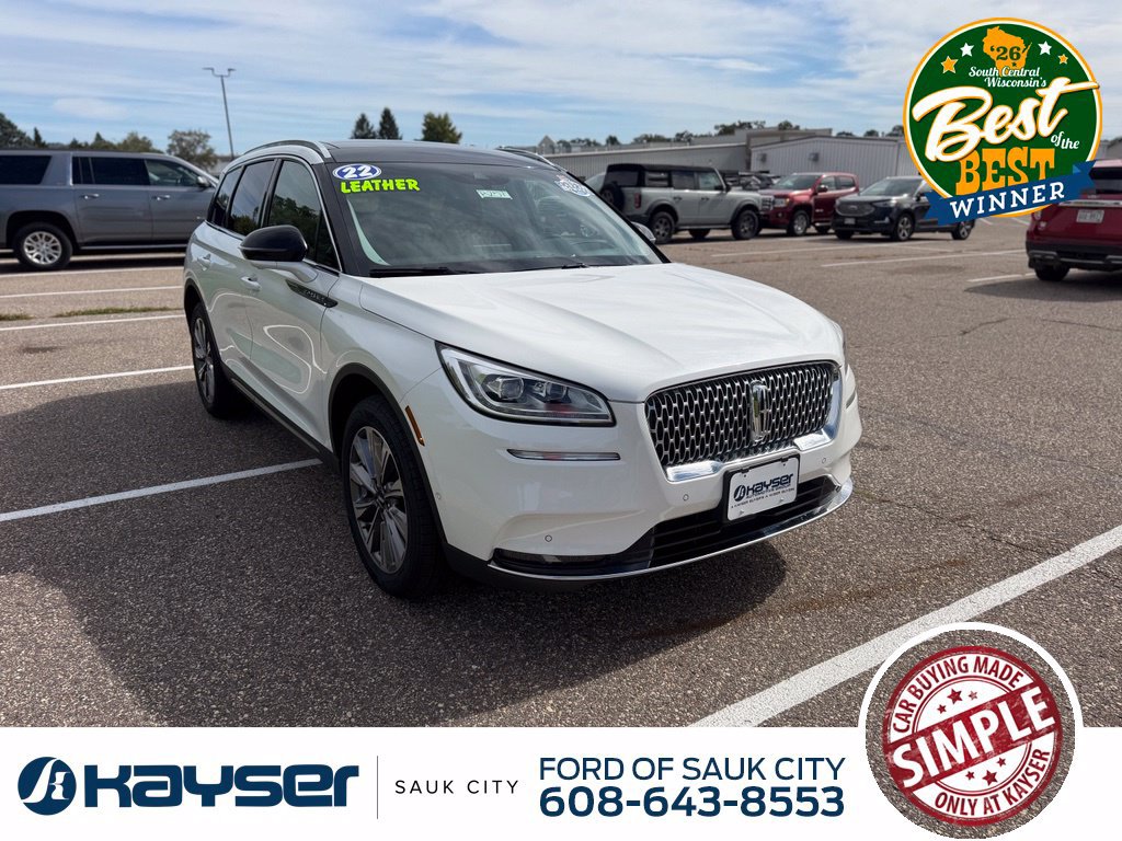 Used 2022 Lincoln Corsair Reserve w/ Equipment Group 201A AWD/4WD 360° Tour