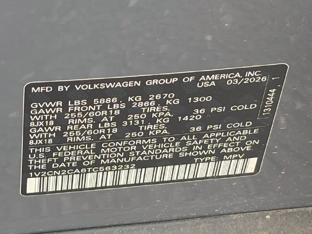 New 2026 Volkswagen Atlas Peak Edition AWD/4WD image 31