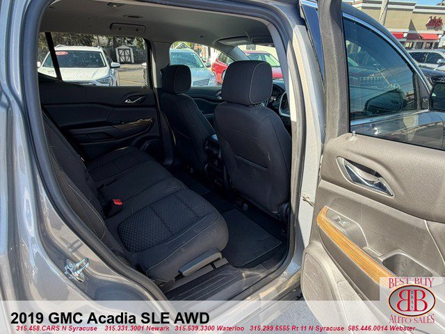 Used 2019 GMC Acadia SLE AWD/4WD image 13