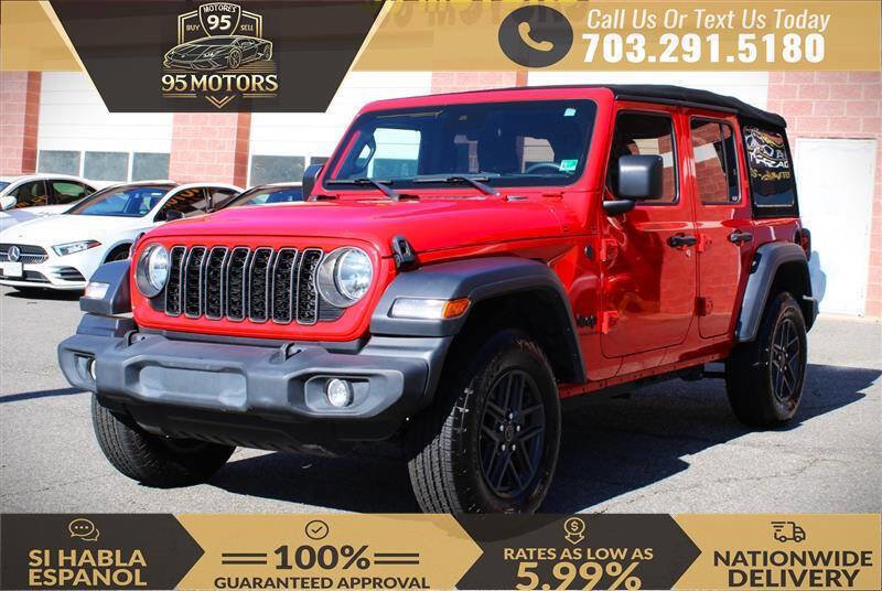 Used 2024 Jeep Wrangler Unlimited Sport image 1
