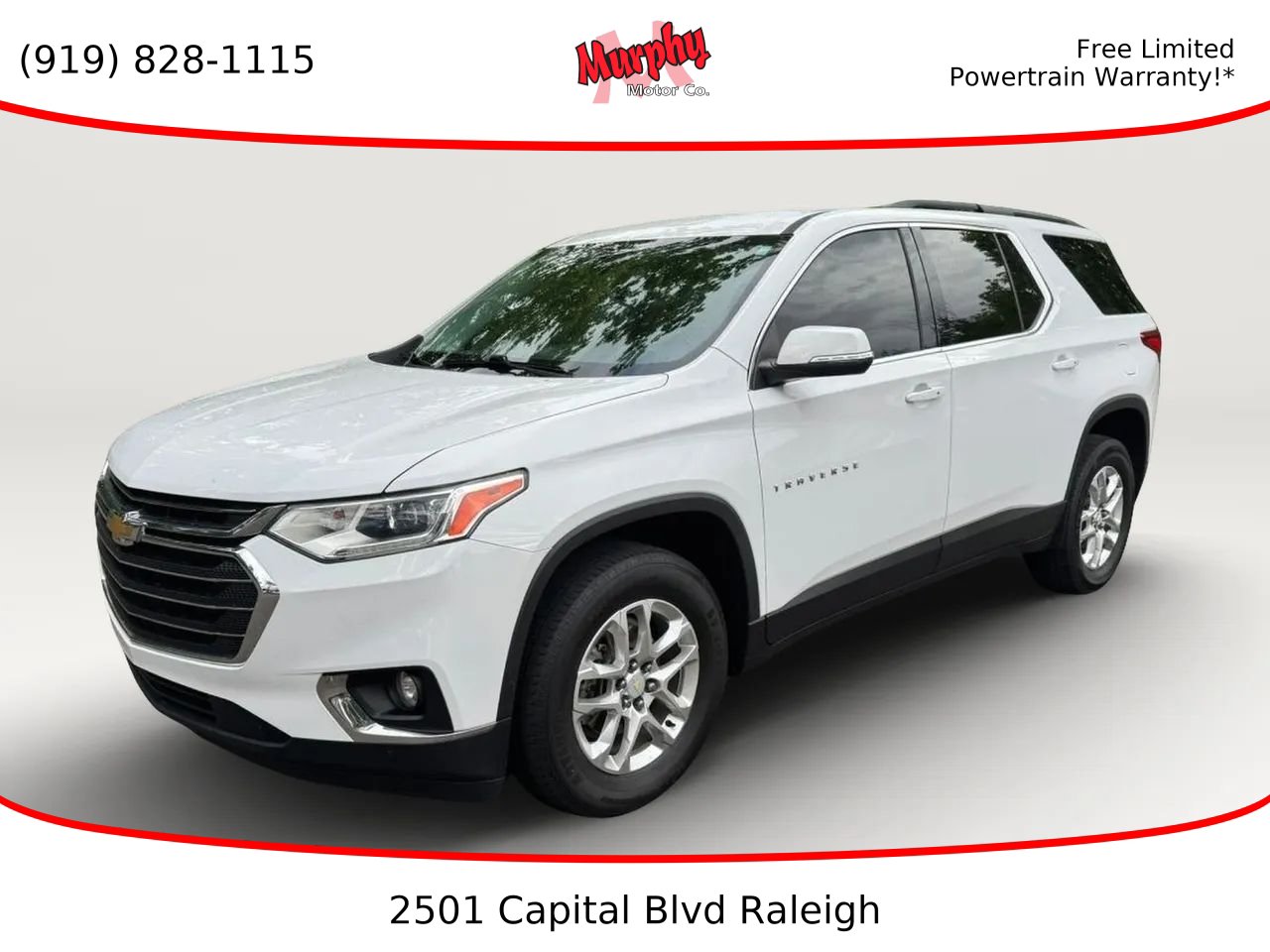 Used 2021 Chevrolet Traverse LT