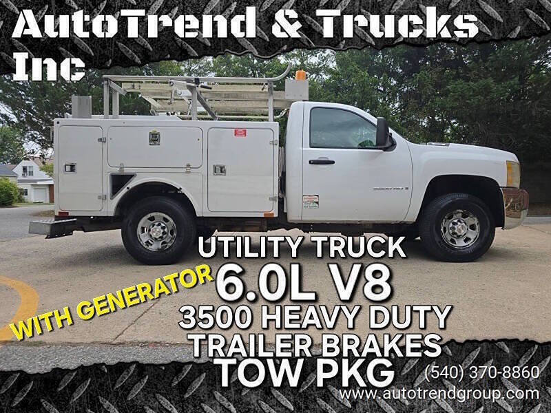 Used 2008 Chevrolet Silverado 3500 W/T RWD image 1