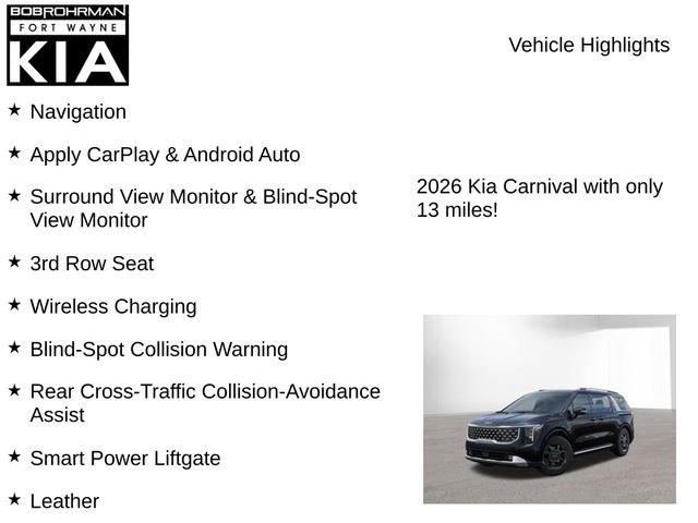 New 2026 Kia Carnival SX image 7
