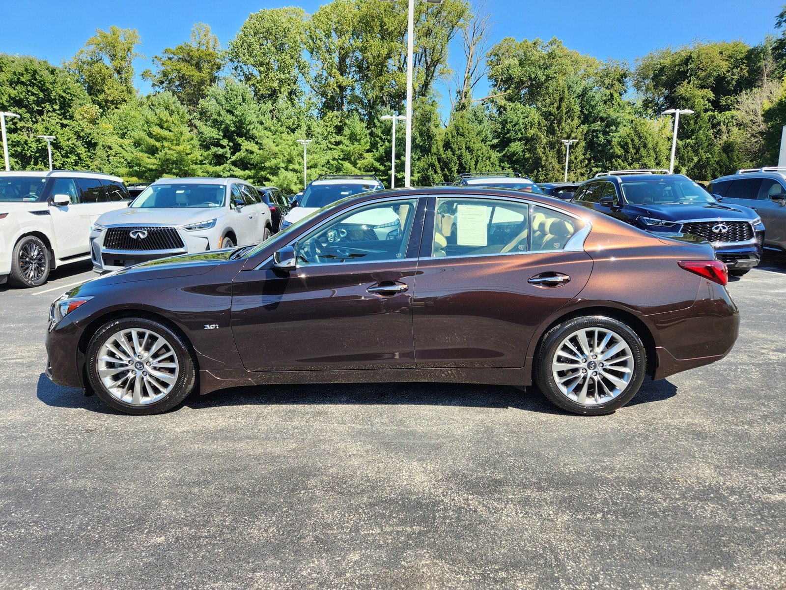 Certified 2018 INFINITI Q50 Luxe w/ Sensory Package (Luxe) AWD/4WD image 5