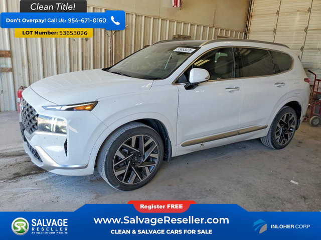 Used 2023 Hyundai Santa Fe Calligraphy w/ Cargo Package