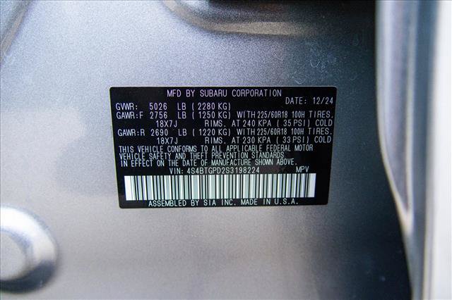 Used 2025 Subaru Outback Touring XT AWD/4WD image 28