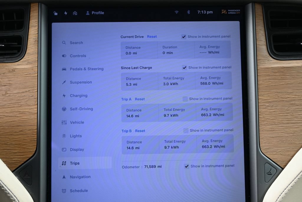 Used 2021 Tesla Model X Long Range AWD/4WD image 30