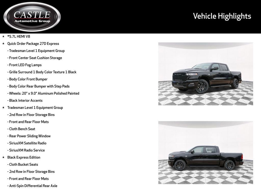 New 2026 RAM 1500 Express image 3