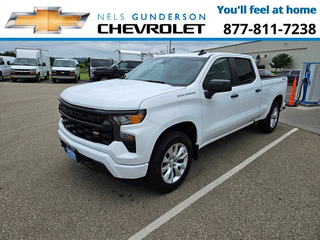 Certified 2023 Chevrolet Silverado 1500 Custom AWD/4WD image 2
