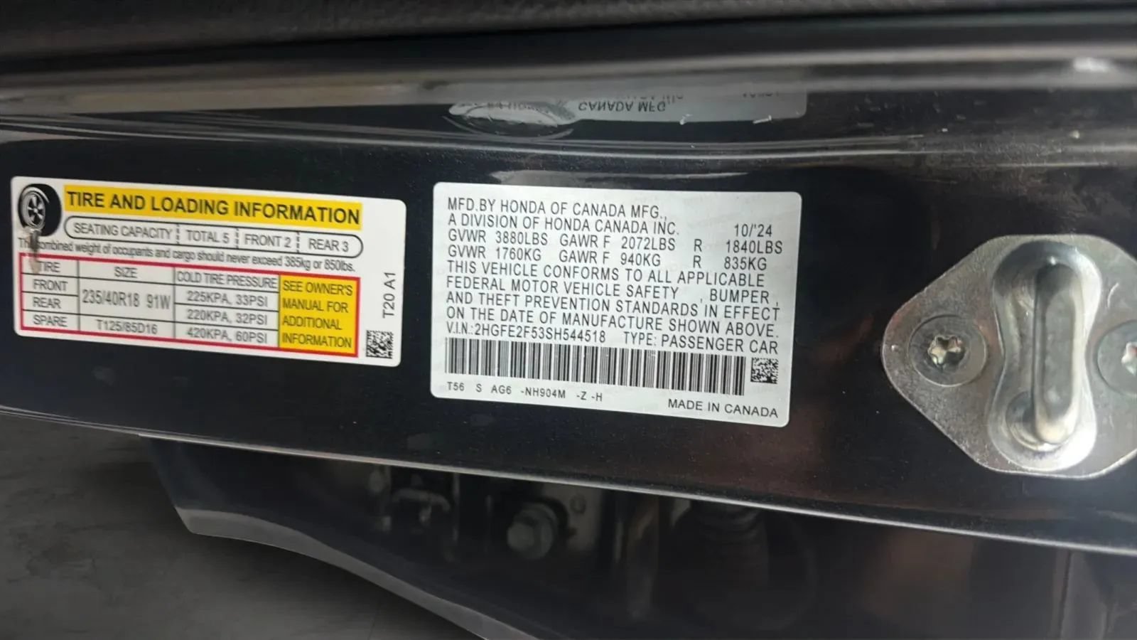 Used 2025 Honda Civic Sport image 30