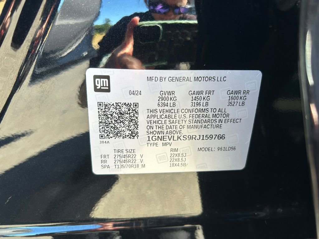 Used 2024 Chevrolet Traverse RS w/ LPO, Floor Liner Package image 34